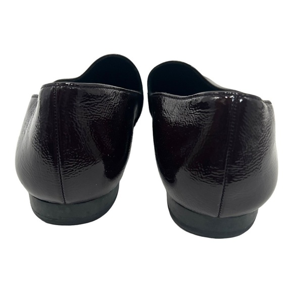 Paul Green Oxblood Patent Leather Slip On Loafer Flats Career Casual Women’s 10 - Picture 6 of 15